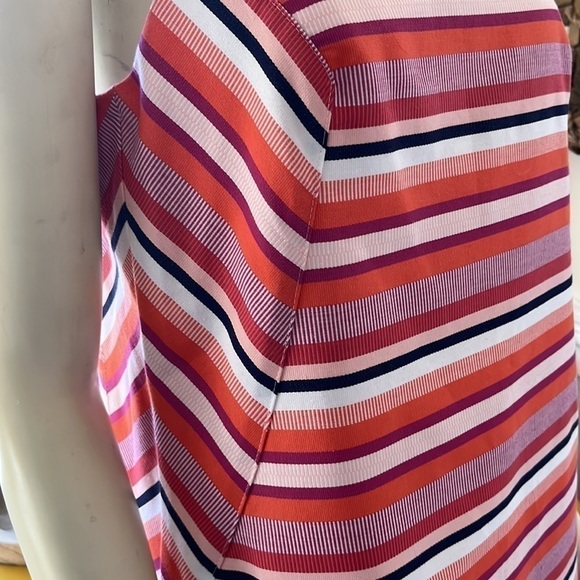 NWT Trina Turk Visalia Striped Sleeveless Sheath Dress 10 - Picture 9 of 11